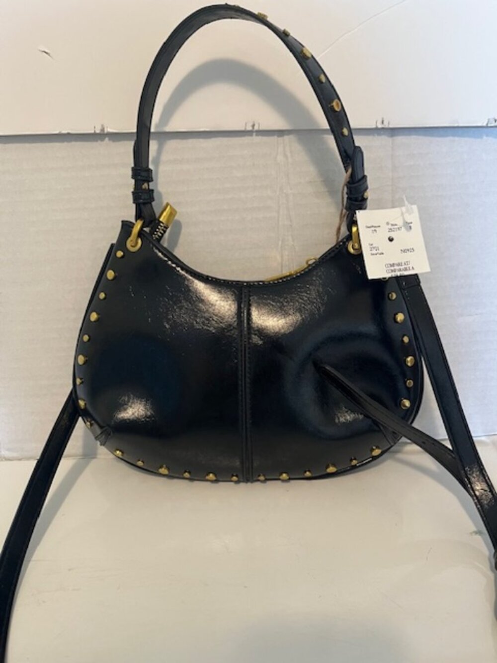 Antik Kraft small crescent bag.